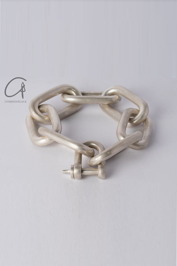 Parts of Four Charm Chain Bracelet (medium link) 818-6-AS PPOF51